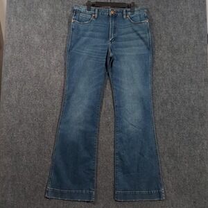 Wrangler Retro Jeans Womens 32x36 Blue Trouser Boot Stretch Denim Pants